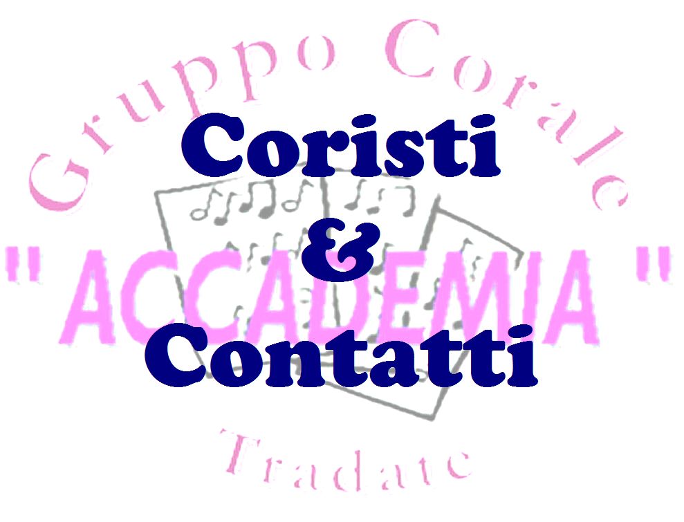 Coristi&Contatti